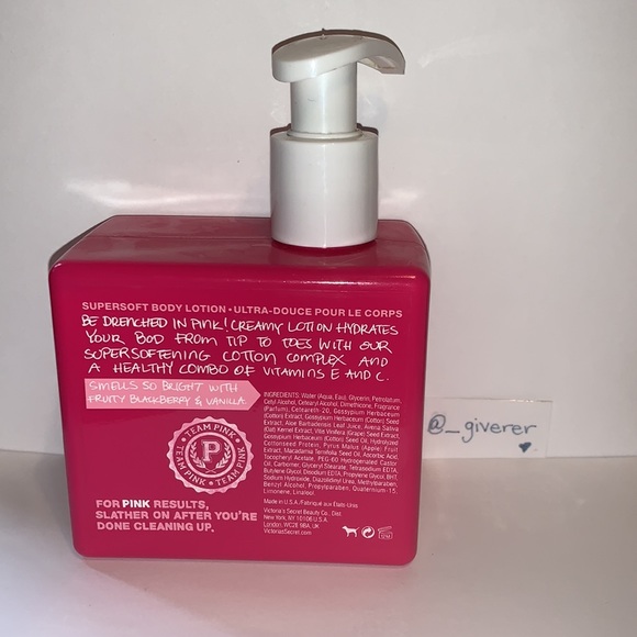 Fruity & Bright Drenched In PINK Super Soft Body Lotion Victoria’s Secret - Picture 3 of 8